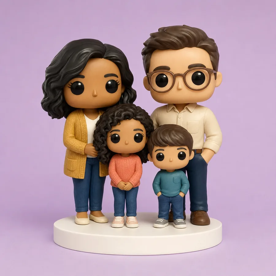 Figurine Pop : Toute la famille