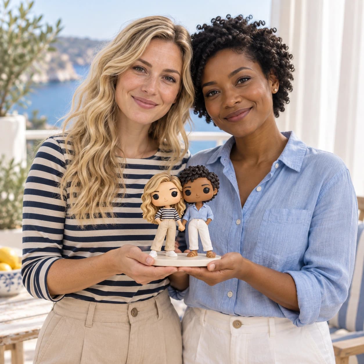 Photo à l’origine de la figurine : Chloé & Sarah