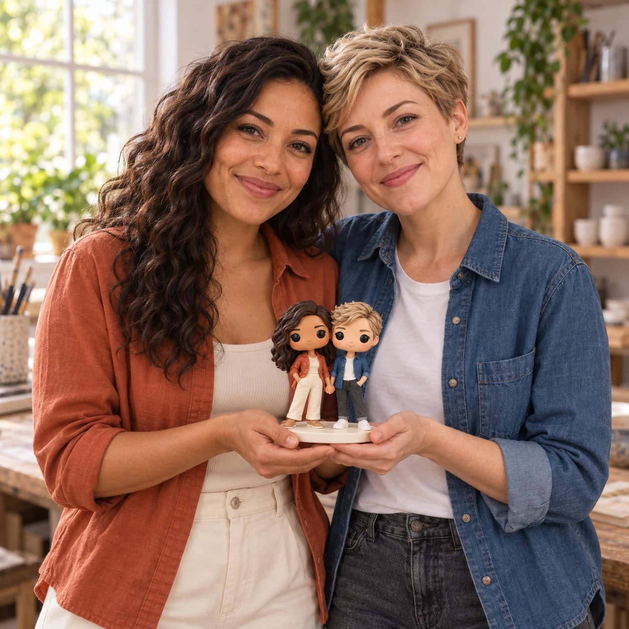 Photo à l’origine de la figurine : Inès & Camille