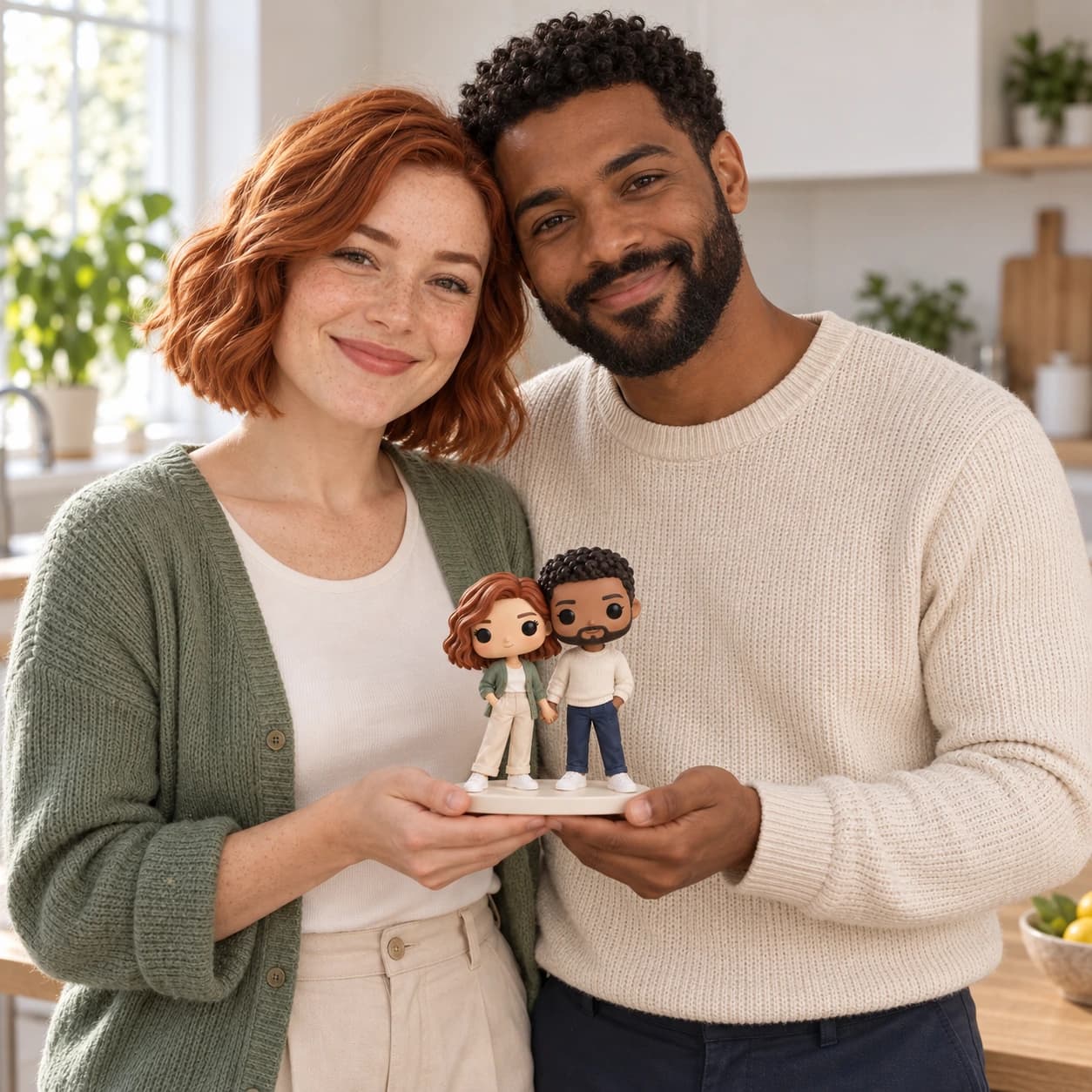 Photo à l’origine de la figurine : Léa & Malik